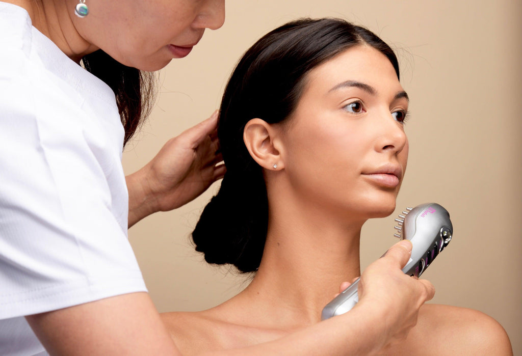 Meet our Luxe-Skin Revitalizing Device, the latest technology to help combat Aging - Oo Spa